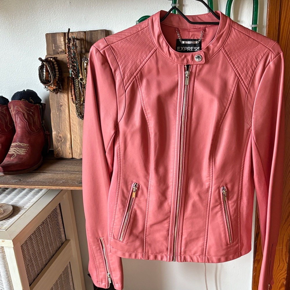 Express Women's Faux Leather Jacket